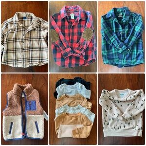 2T Boys - Fall/Winter Top Bundle